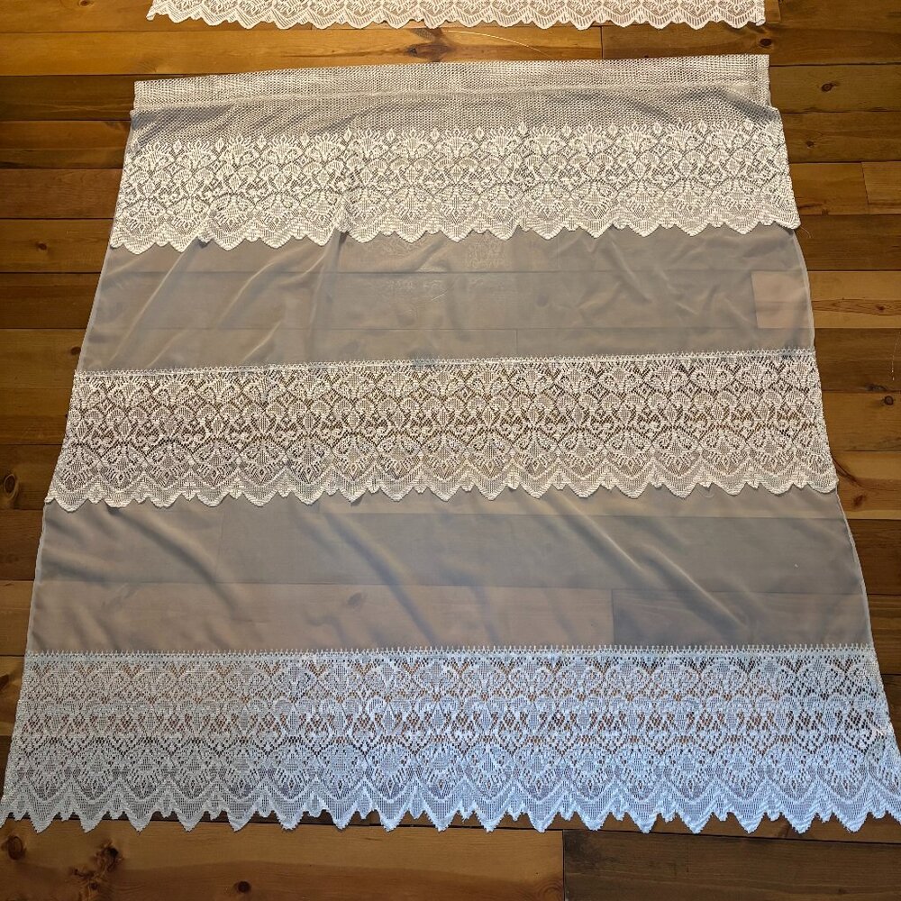 Lace Curtains (2 panels)